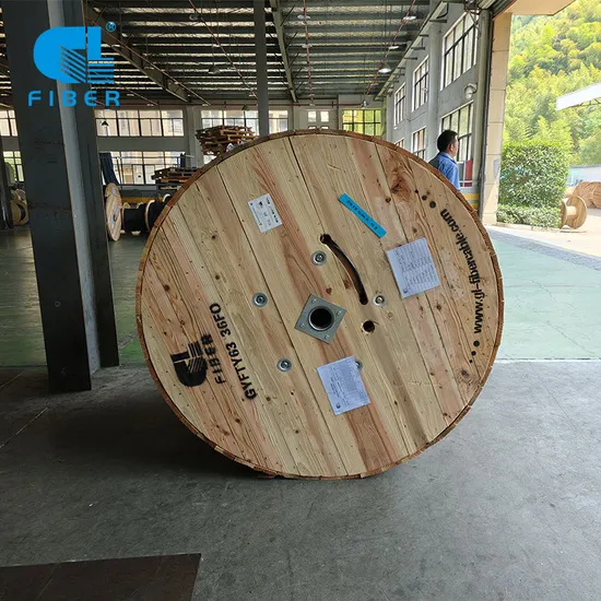 Cabo de fibra anti-roedor de alto desempenho para redes de telecomunicações subterrâneas